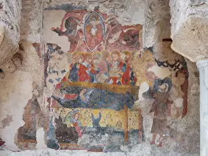 Disciple: Fresco, Byzantine Cattolica, Stilo, Calabria, Italy