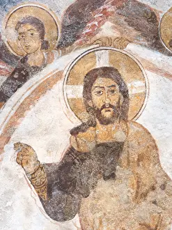 Vault: Fresco, Byzantine Cattolica, Stilo, Calabria, Italy