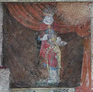Baptismal: Fresco, Cathedrale Saint-Pierre de Beauvais, Oise