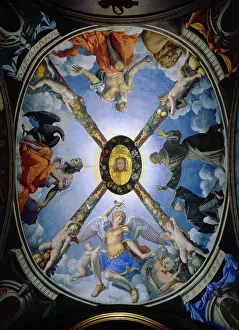Bronzino: Fresco on the ceiling of
