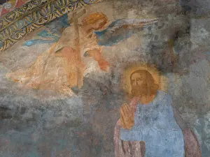 Gethsemane: Fresco, Chapel, Chateau de Villesavin, Tour-en-Sologne