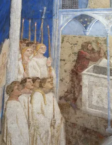 Martials: Fresco, Chapelle Saint-Martial, Palais des Papes, Avignon