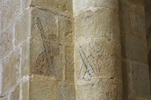 Saintonge: Fresco, Eglise Saint-Barthelemy, Blanzac-Porcheresse