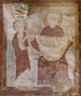 Briancon: Fresco, Eglise Saint-Pierre de Briancon