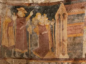 Briancon: Fresco, Eglise Saint-Pierre de Briancon