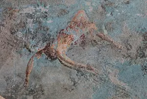 Amandus: Fresco of the fall of Icarus, House of the Priest
