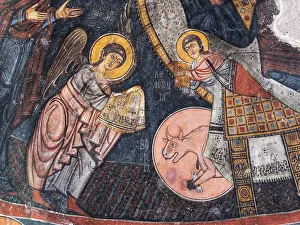 Eski Gumusler: Fresco, Gumusler monastery, Cappadocia, Turkey