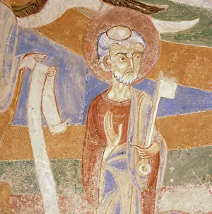 Marienberg: Fresco of the Holy Peter in Marienberg