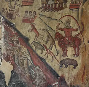 Korca: Fresco, Holy Resurrection Church, Mborje, Korce, Albania