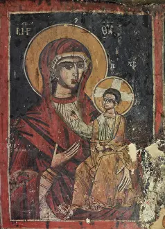 Korca: Fresco, Holy Resurrection Church, Mborje, Korce, Albania