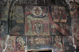 Korca: Fresco, Holy Resurrection Church, Mborje, Korce, Albania