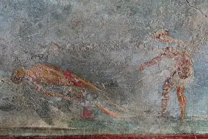 Amandus: Fresco of Icarus, House of the Priest Amandus
