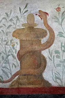 Annunziata: Fresco, Lararium, House of the Cryptoporticus