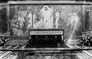 Flowing: Fresco in Lyndhurst Church
