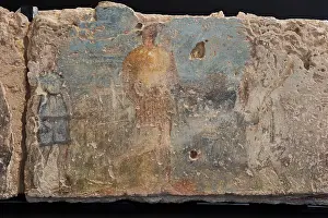 Mnat: Fresco, Museu Nacional Arqueologic de Tarragona, Spain