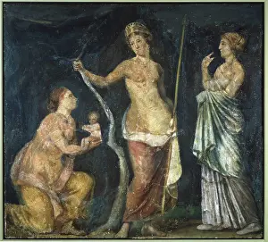 Adonis: Fresco offering of Adonis to Venus