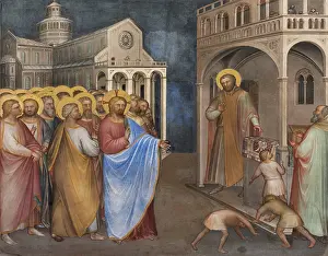 Fresco, Padua Baptistery, Padua, Veneto, Italy