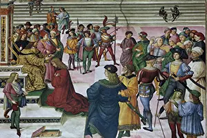 Pinturicchio: Fresco, Piccolomini Library, Siena Cathedral
