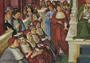 Pinturicchio: Fresco, Piccolomini Library, Siena Cathedral