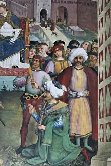 Pinturicchio: Fresco, Piccolomini Library, Siena Cathedral