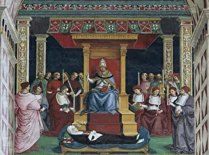 Pinturicchio: Fresco, Piccolomini Library, Siena Cathedral