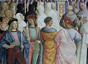 Pinturicchio: Fresco, Piccolomini Library, Siena Cathedral
