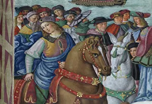 Pinturicchio: Fresco, Piccolomini Library, Siena Cathedral