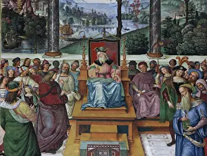 Pinturicchio: Fresco, Piccolomini Library, Siena Cathedral