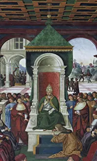 Pinturicchio: Fresco, Piccolomini Library, Siena Cathedral