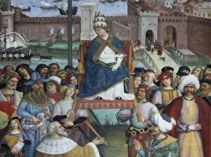 Pinturicchio: Fresco, Piccolomini Library, Siena Cathedral