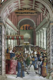 Pinturicchio: Fresco, Piccolomini Library, Siena Cathedral