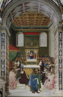 Pinturicchio: Fresco, Piccolomini Library, Siena Cathedral