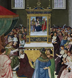 Pinturicchio: Fresco, Piccolomini Library, Siena Cathedral