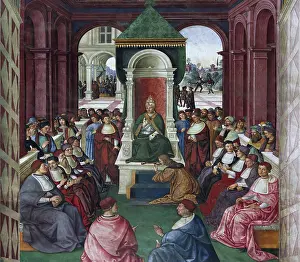Pinturicchio: Fresco, Piccolomini Library, Siena Cathedral