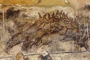 Walid: Fresco, Qasr Amra, Jordan
