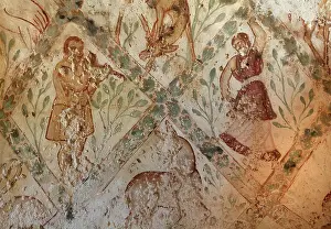 Walid: Fresco, Qasr Amra, Jordan