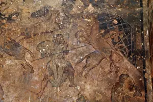 Walid: Fresco, Qasr Amra, Jordan