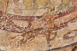 Walid: Fresco, Qasr Amra, Jordan