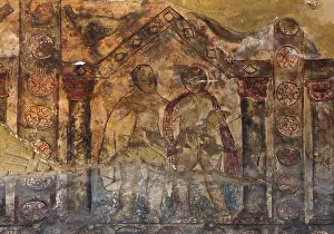Walid: Fresco, Qasr Amra, Jordan