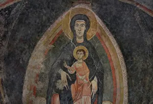 Pedret: Fresco, Romanesque Apse, The Met Cloisters, New York, USA