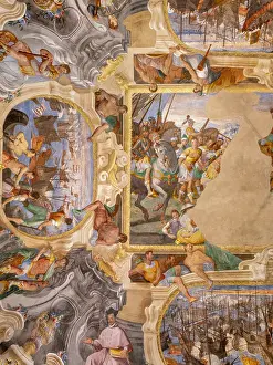 1625: Fresco, Second floor reception room