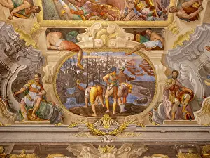 1625: Fresco, Second floor reception room