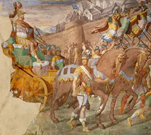 1625: Fresco, Second floor reception room