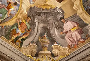 1625: Fresco, Second floor reception room