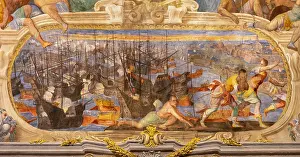1625: Fresco, Second floor reception room