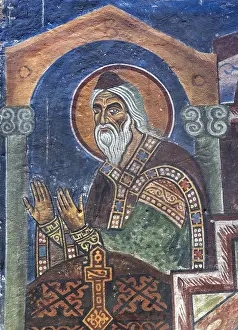 Surb: Fresco, Surb Astvatsatsin, Akhtala monastery, Akhtala, Lori, Armenia
