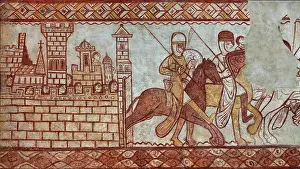 Krak: Fresco, Templar Chapel, Commanderie de Cressac