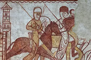 Krak: Fresco, Templar Chapel, Commanderie de Cressac