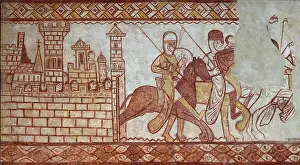 Krak: Fresco, Templar Chapel, Commanderie de Cressac