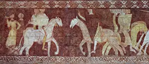 Templiers: Fresco, Templar Chapel, Commanderie de Cressac